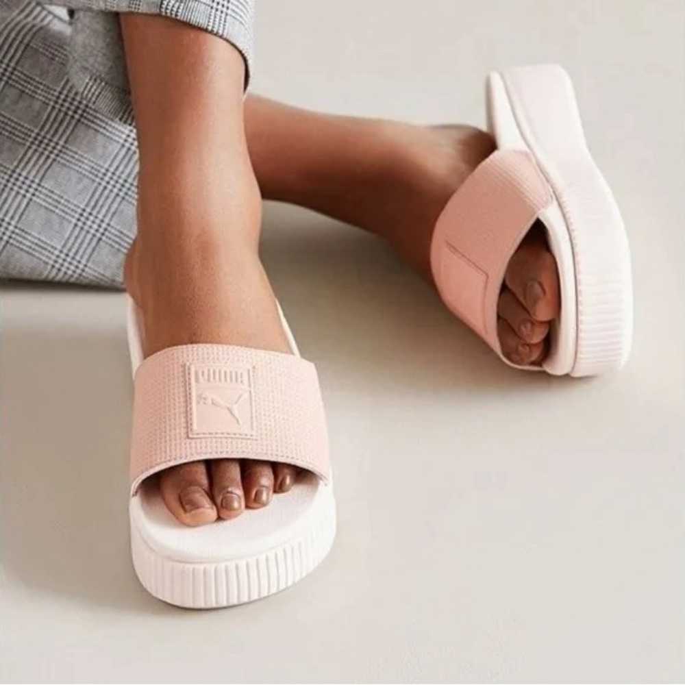 Puma Bold Platform Slide Pearl sz 7